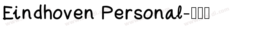 Eindhoven Personal字体转换 Eindhoven Personal字体转换